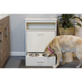 Dog Food Pantry Double Dog Bowl U863807