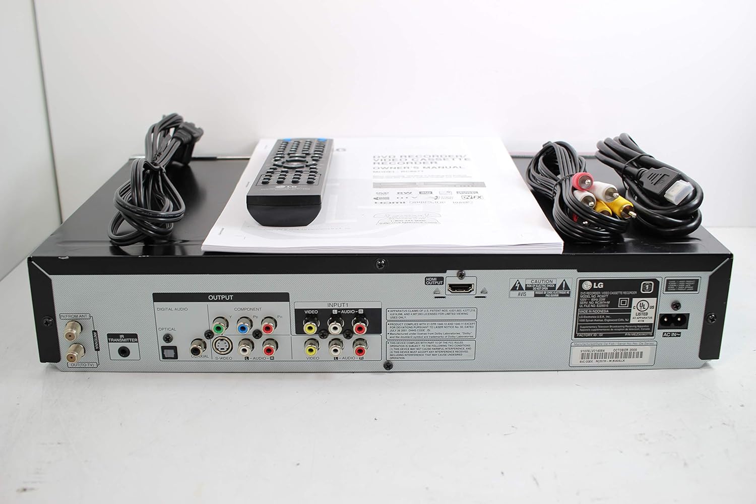 VHS to DVD Recorder VCR Combo with HDMI M40841