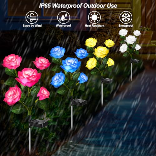 6 Pack Solar Garden Lights L6060
