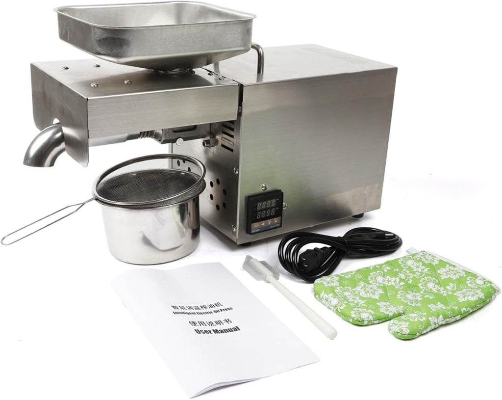 1500W Stainless Steel Electric Automatic Oil Press Machine E1174