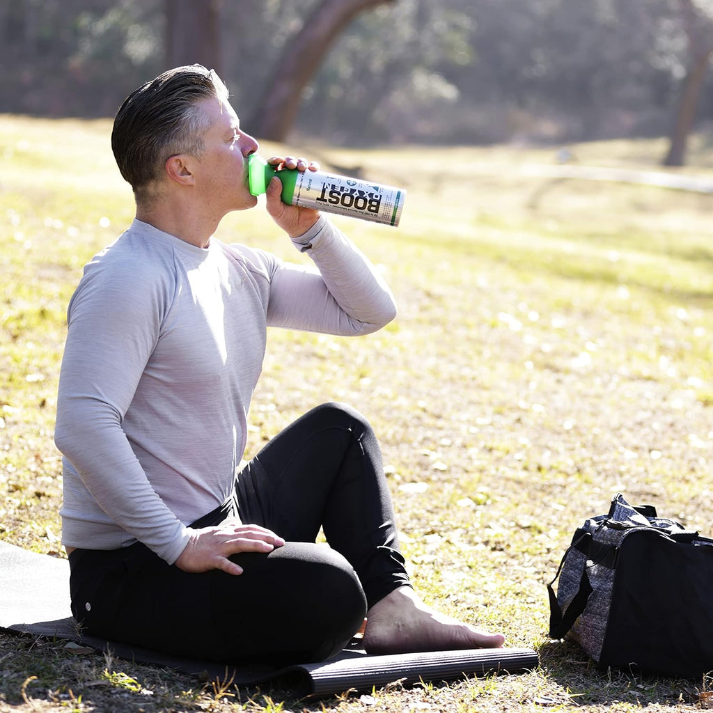 5 Liter Natural Pure Canned Supplemental Oxygen Bottle with Built in Mouthpiece (5 Pack) O2395
