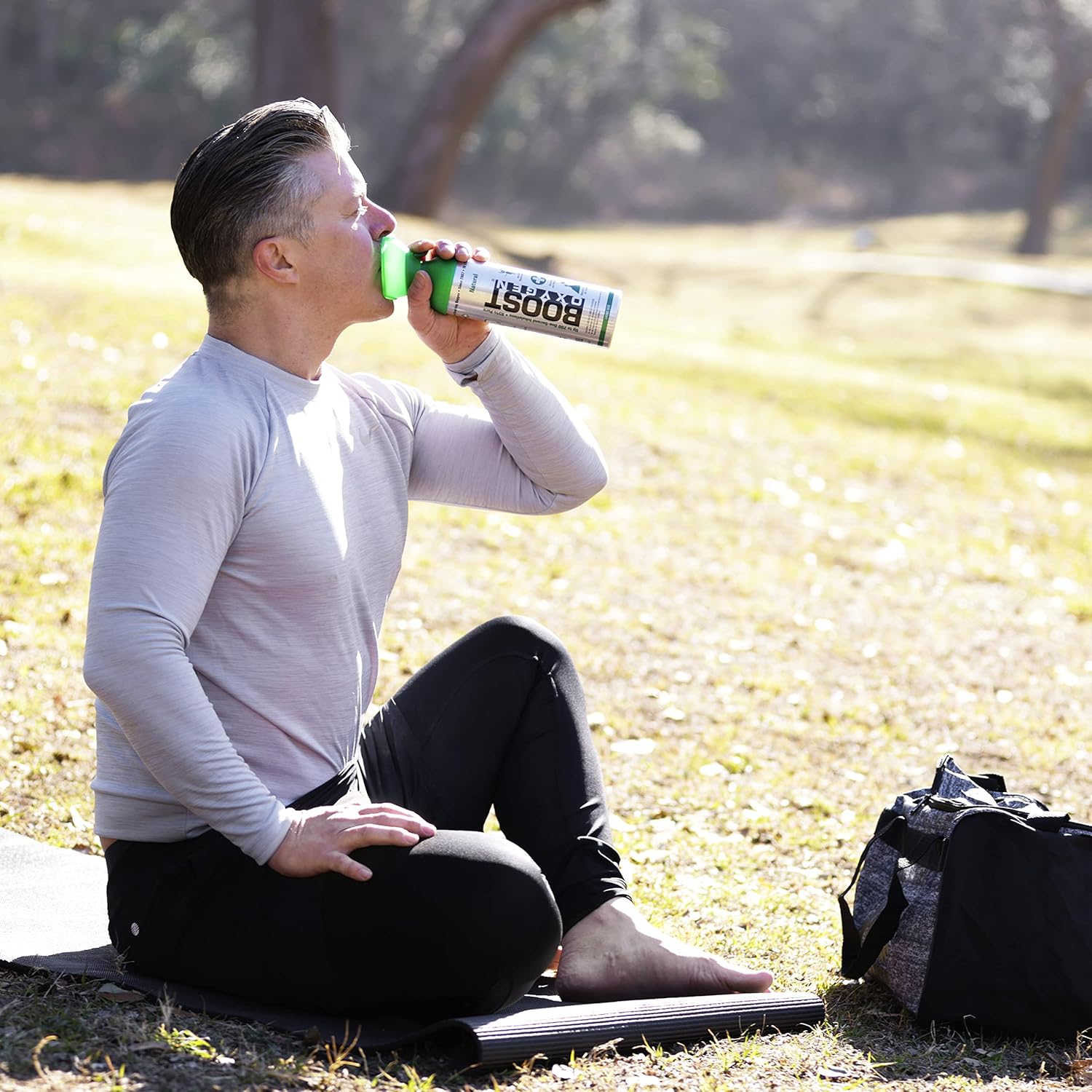 5 Liter Natural Pure Canned Supplemental Oxygen Bottle with Built in Mouthpiece (5 Pack) O2395