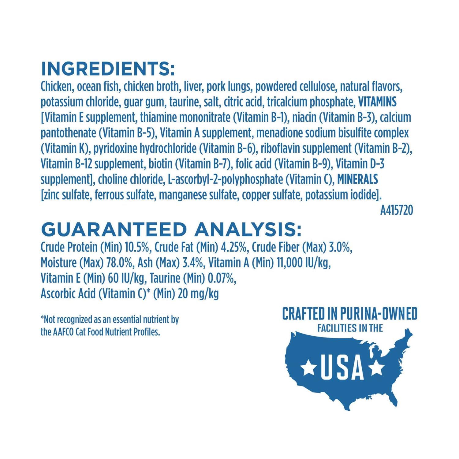 Chicken & Ocean Wet Cat Food S18092