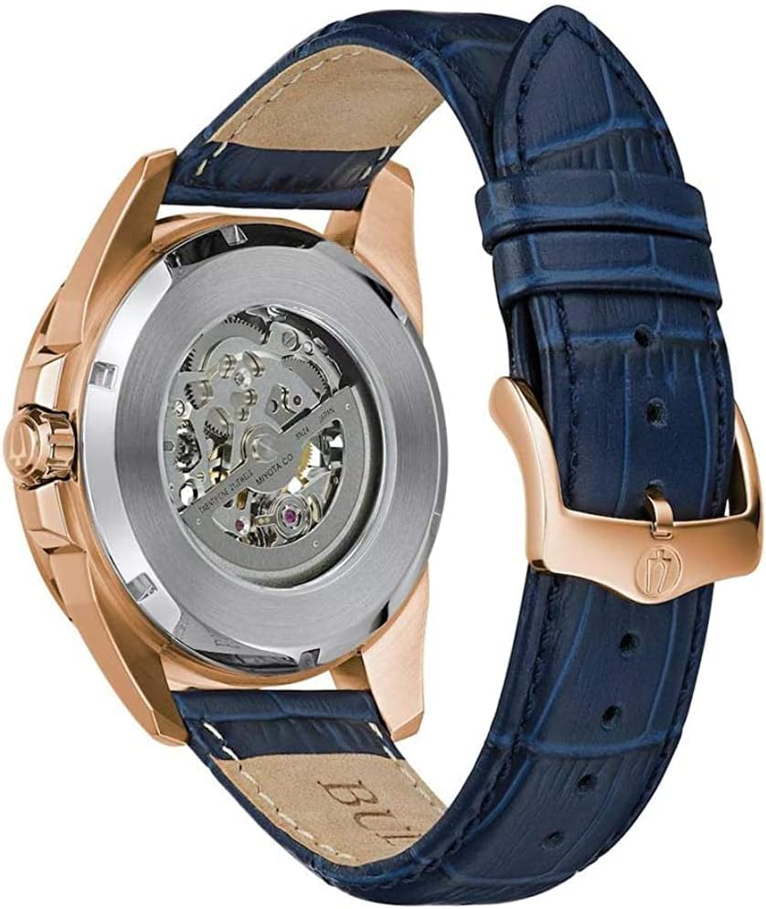 Men's Automatic Watch, 43mm, Skeleton Dial, 100M Water Resistant U537777