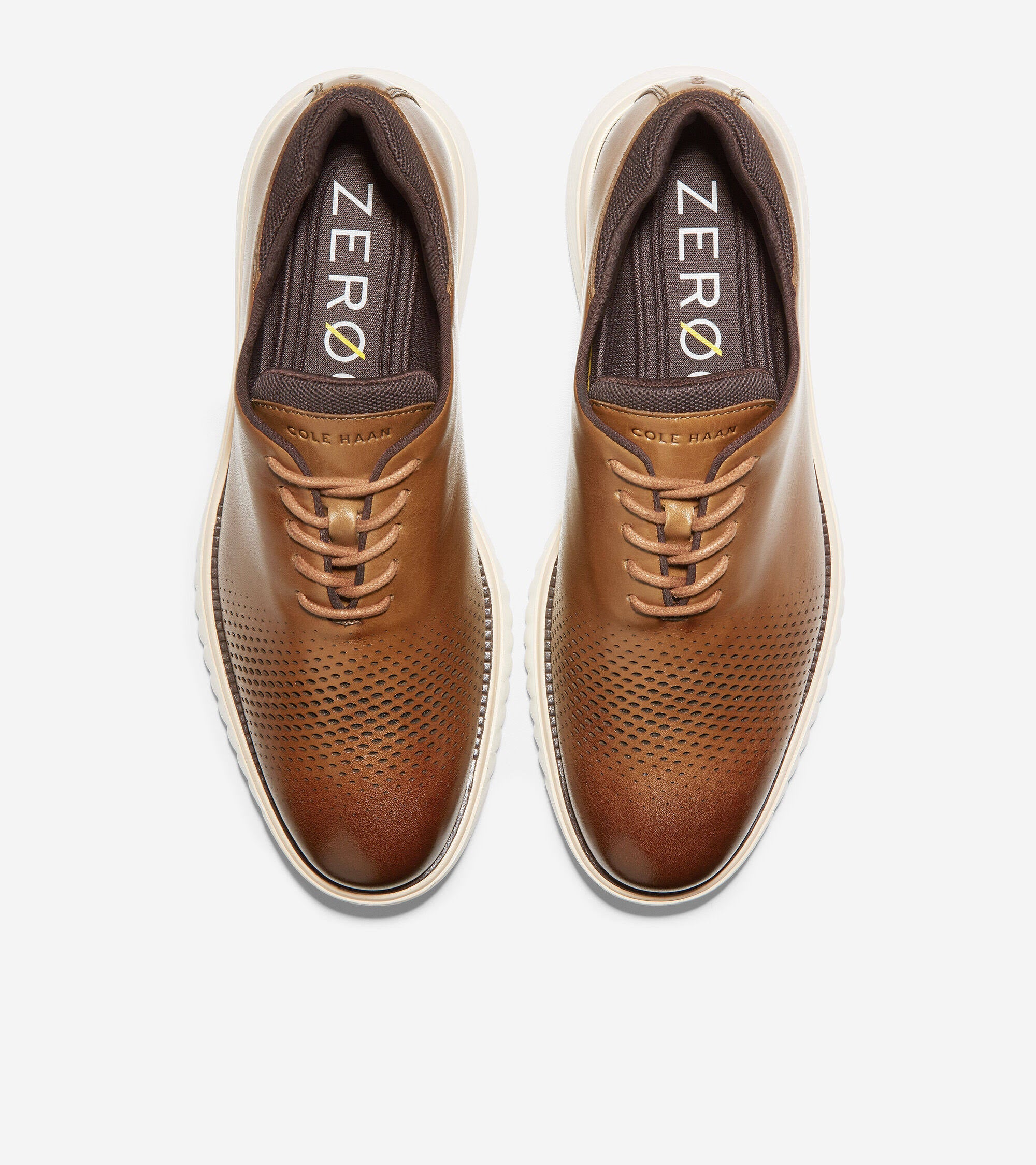 Brown Wingtip Shoes - 10.5 M Z37224