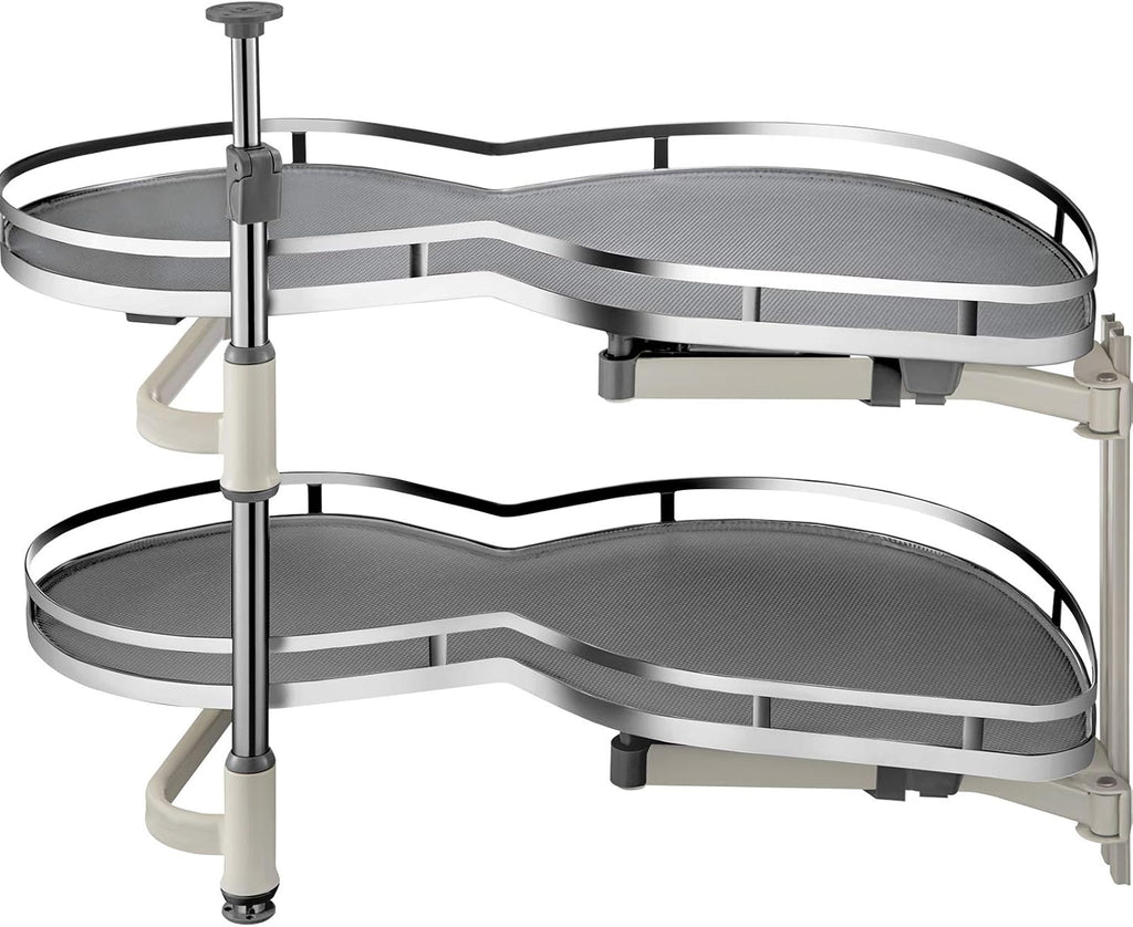 2 Tier Swing Tray Blind Corner Cabinet Organizer Q294313
