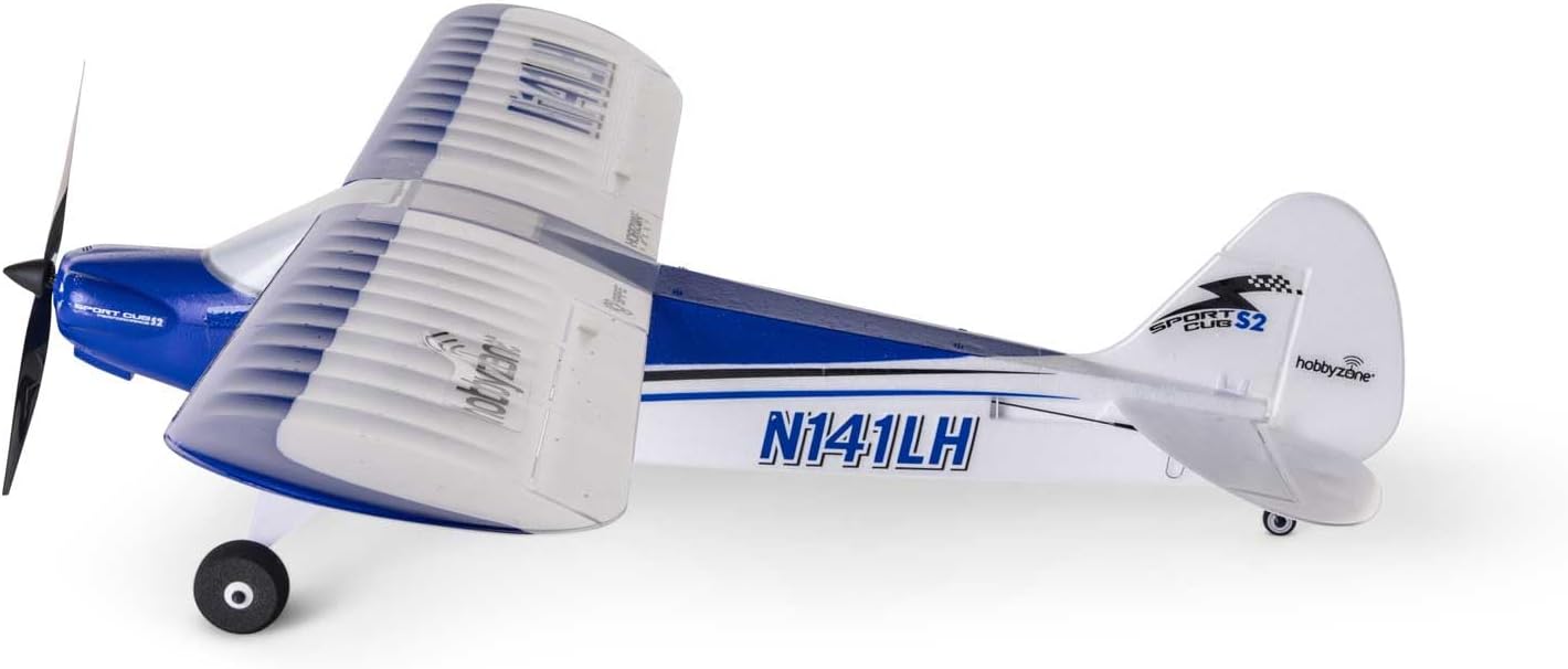 White Blue RC Airplane V849484