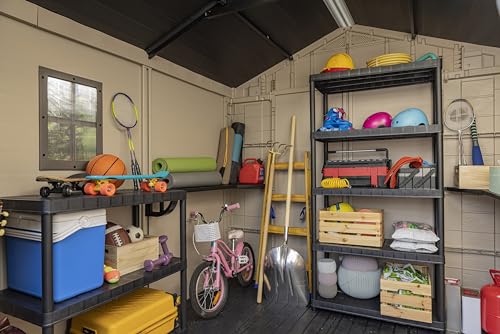 Large Resin Outdoor Storage Shed C17227