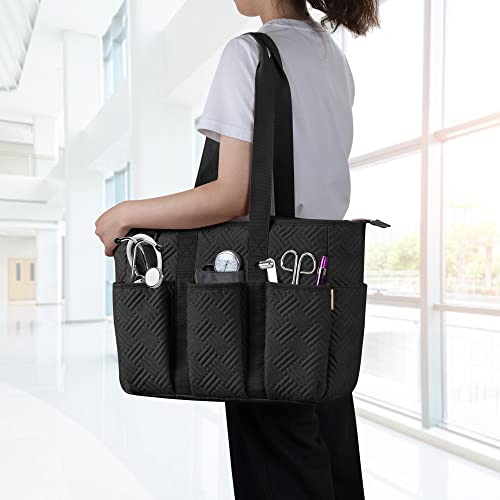 Black Nurse Tote Bag H5216