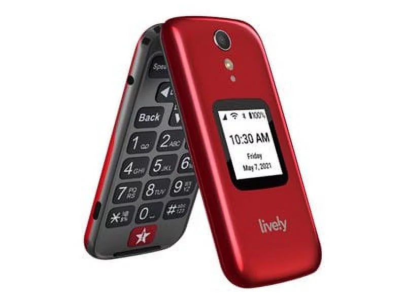 Red Flip2 Cell Phone Z55341