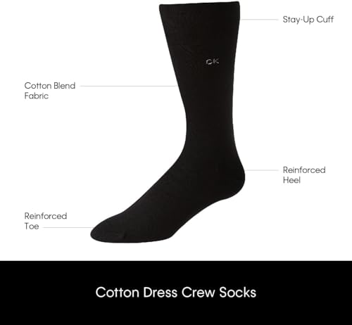 6 Pack Patterned Crew Socks P768120