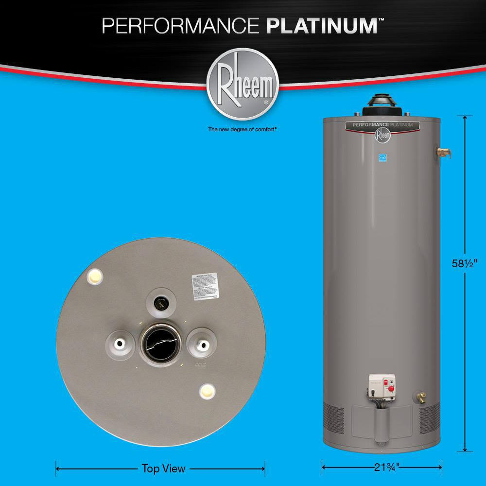 50 gal. Tall Natural Gas Tank Water Heater D8361