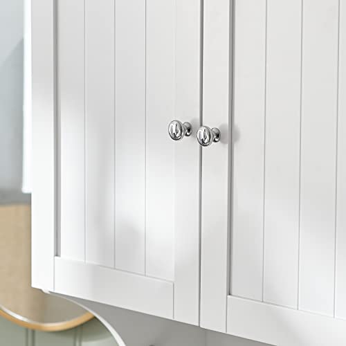 White 2 Door Mirror Medicine Cabinet H64661
