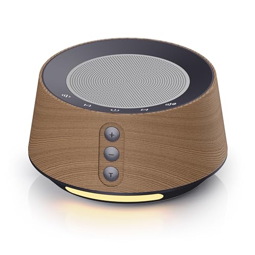 White Noise Sound Machine with 14 Soothing Sounds and 10 Levels Night Light B5679