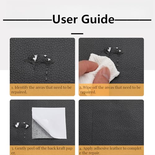 Leather Repair Patch Self Adhesive Waterproof Tape Kit Y851