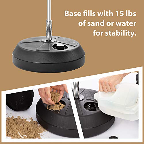 Height Adjustable Punching Bag with Stand U595486