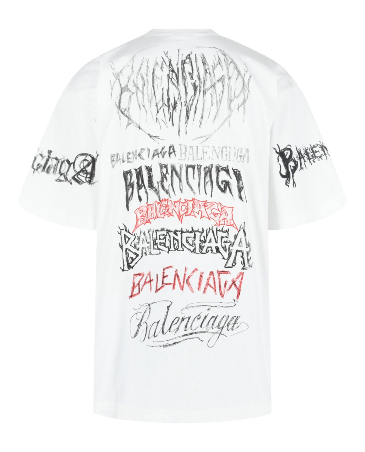 Balenciaga Mens DIY Metal T-Shirt