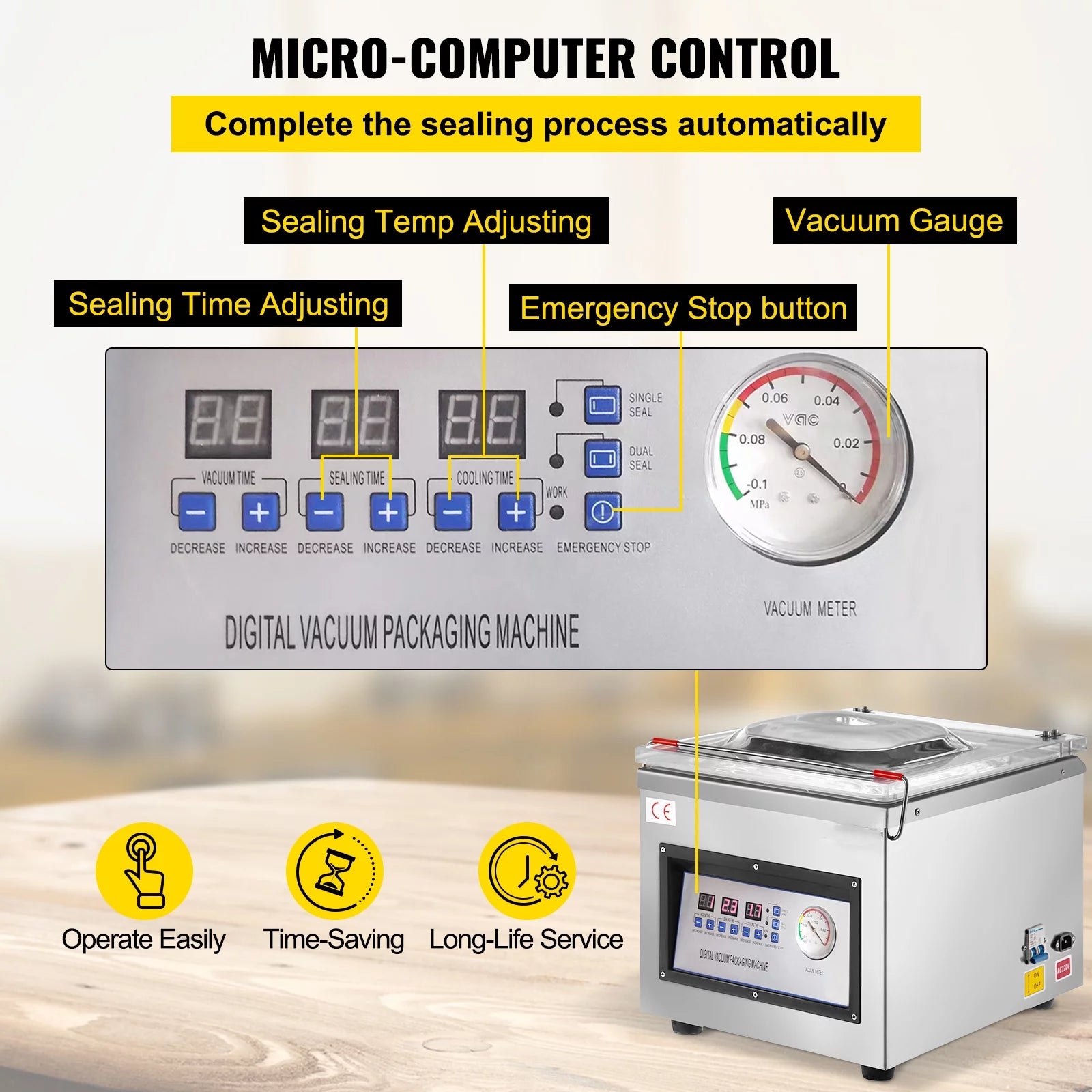 Chamber Vacuum Sealer 320mm 110v Z63330