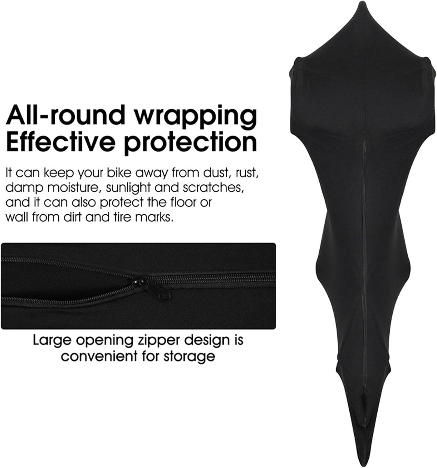 Full Bike Cover with Zippers M20113