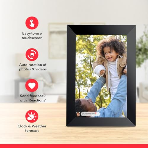 10.1 Inch WiFi Digital Picture Frame with 32GB Memory C308