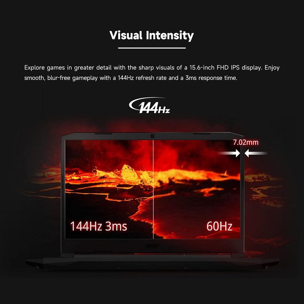15.6" 144Hz FHD IPS Display Gaming Laptop with AMD Octa-Core Ryzen 7 5800H, GeForce RTX 3060, 16GB RAM, 1TB PCIe SSD D98698
