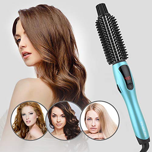 1 Inch Ceramic Tourmaline Ionic Hair Curler Hot Brush Q1935