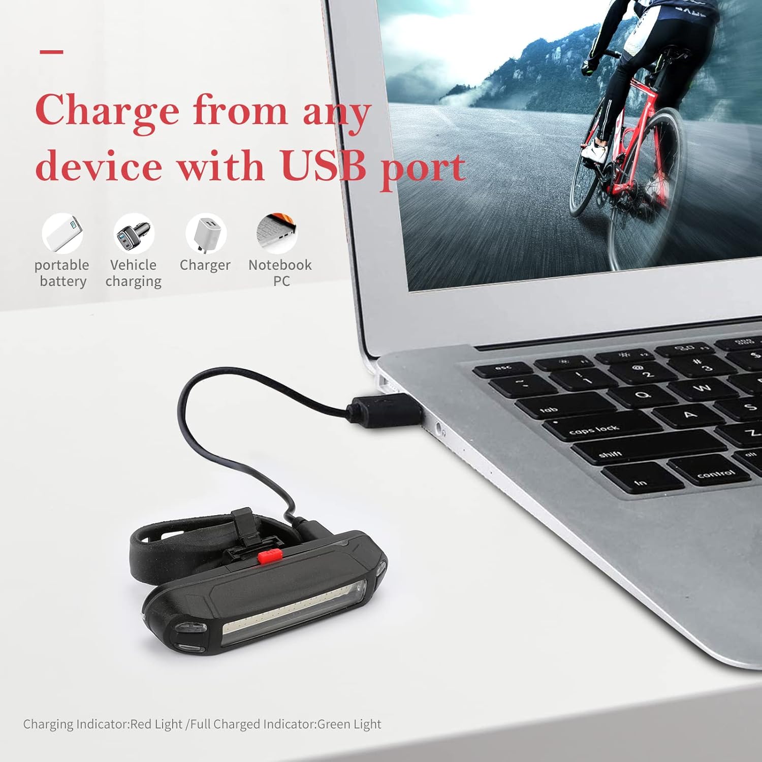 Rechargeable LED Bike Tail Light R699404