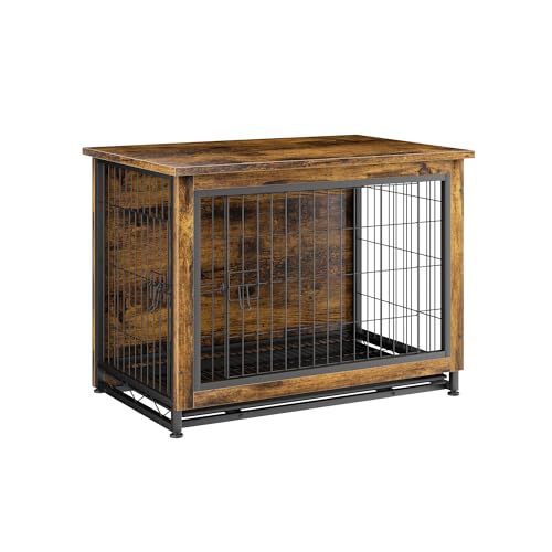 Grey Wooden Dog Kennel Table E80556