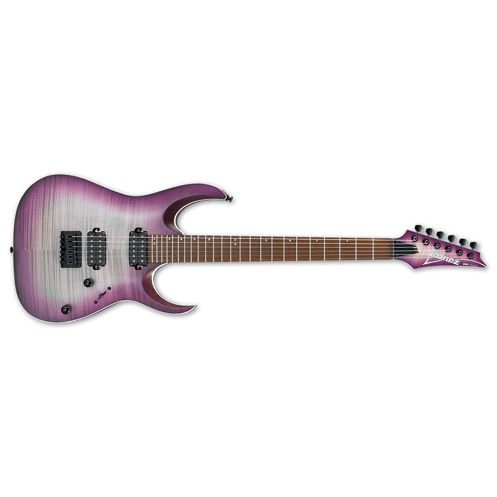 Transparent Purple Burst Flat Electric Guitar F98047