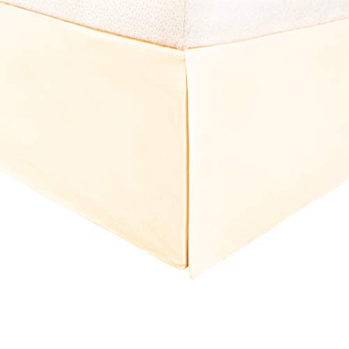 Light Blue King 15 Inch Drop Brushed Microfiber Bed Skirt E129358