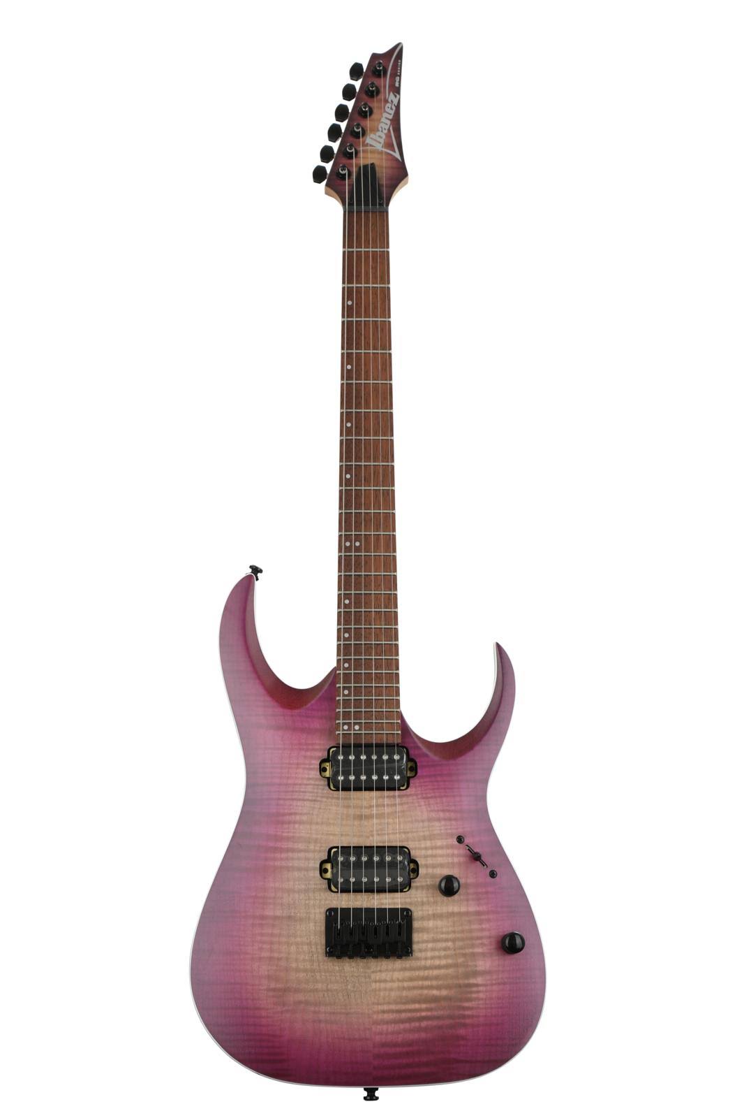 Transparent Purple Burst Flat Electric Guitar F98047