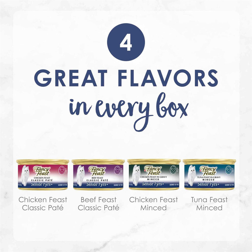 High Protein Senior Wet Cat Food Variety Pack H57733