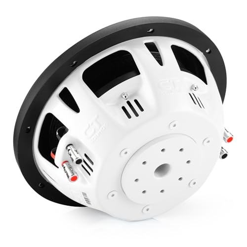 12” Dual 4-Ohm 1000-Watt Shallow Mount Car Subwoofer H35731
