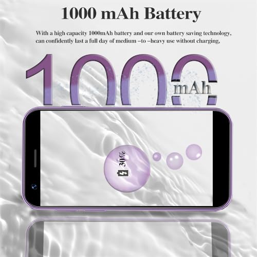 Mini Smartphone 3.0 Inch Android Kids Cell Phones Dual Sim Card 3G Small Smartphone (Blue,2GB+16GB) H9302