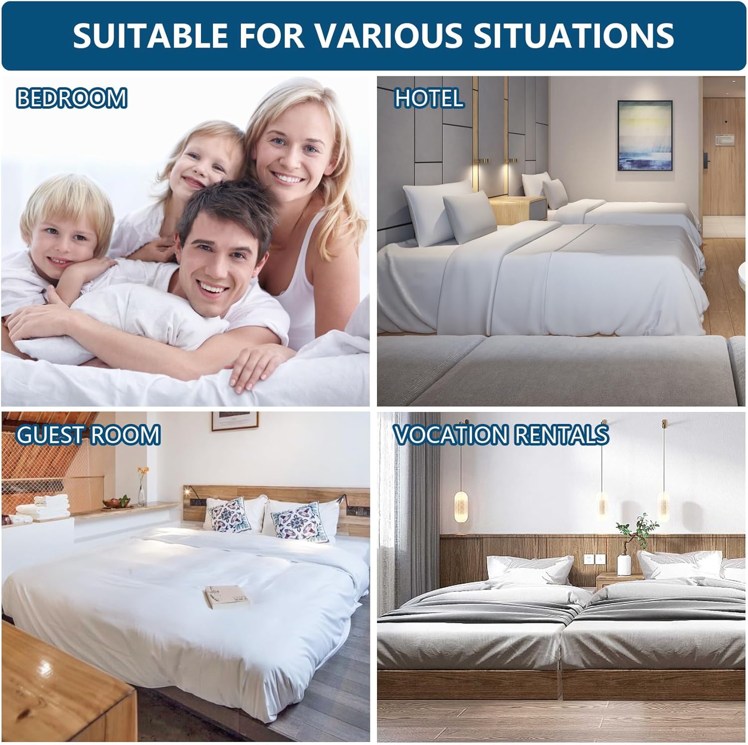 Twin to King Bed Converter Kit with Storage Bag M9966