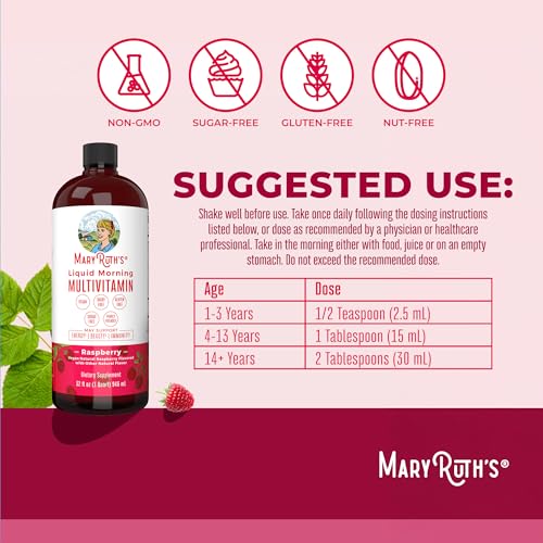 32 Fl Oz Vegan Liquid Multivitamin Multimineral U324955