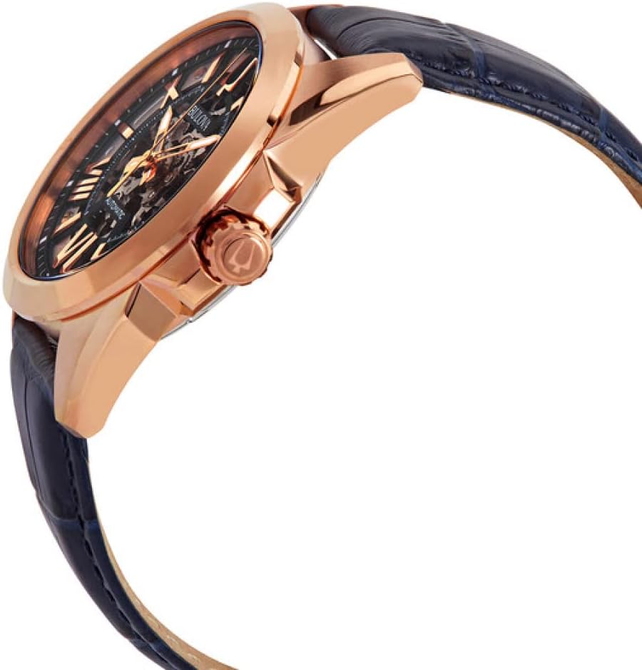 Men's Automatic Watch, 43mm, Skeleton Dial, 100M Water Resistant U537777
