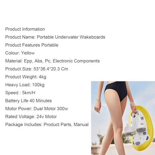 Underwater Propeller Scooter with Battery and Dual Motor Drive I261704