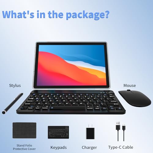 Android 13 Tablet, 6GB RAM 64GB ROM with Protective Case Y52389