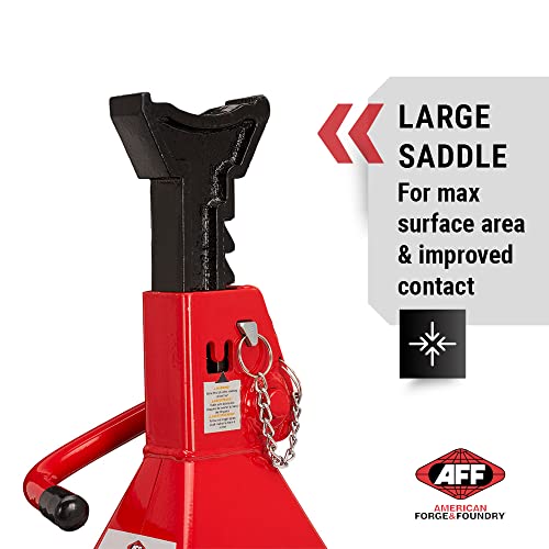 6 Ton Heavy Duty Ratchet Style Jack Stand Set Pair H215