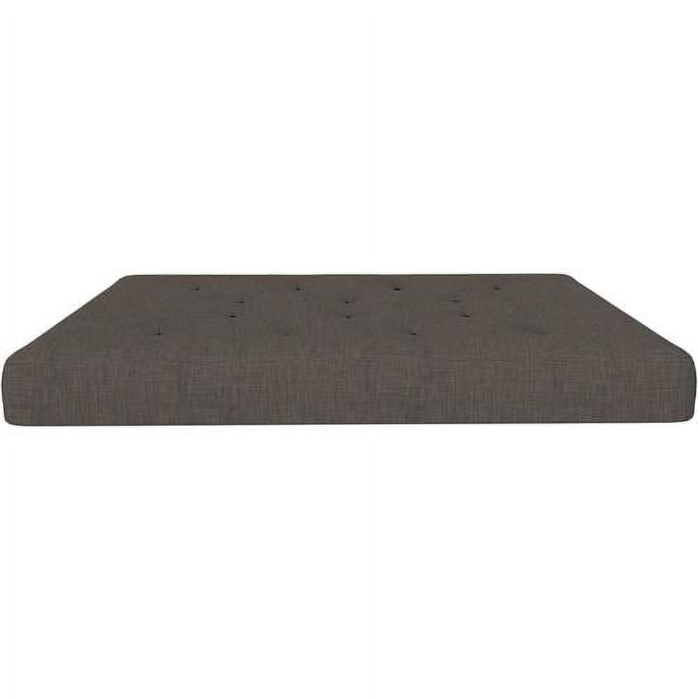 8-Inch Pocket Spring Coil Futon Mattress, Full, Taupe Gray Z42285