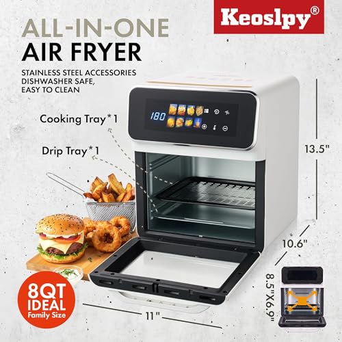 8Qt Air Fryer Oven with Digital Timer O895690