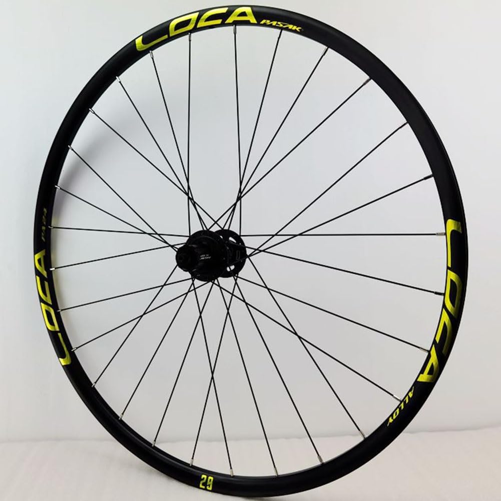 26/27.5/29 Inch Mountain Bike Wheelset Center Lock Disc Brake Quick Release Aluminum Alloy Rim Front and Rear Wheels 28 Holes D3593