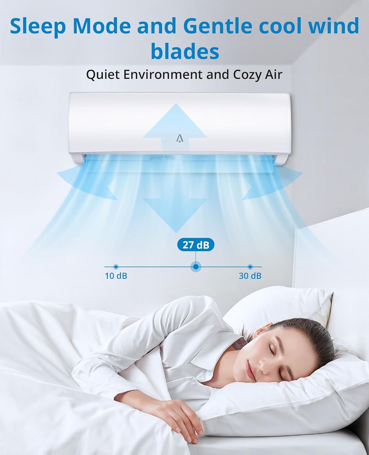 12,000 BTU Mini Split AC with Heat Pump V749