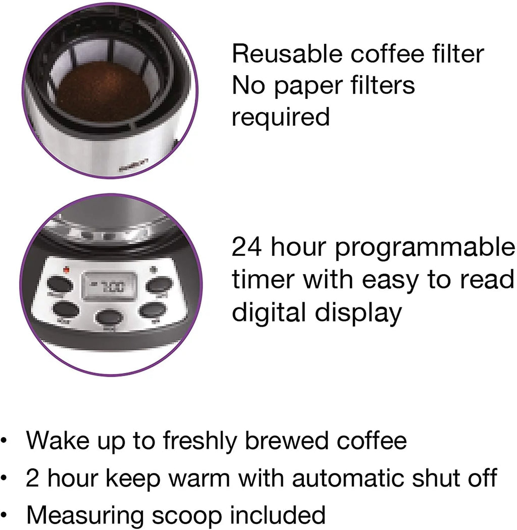 Black 14 Cup Coffee Maker N489