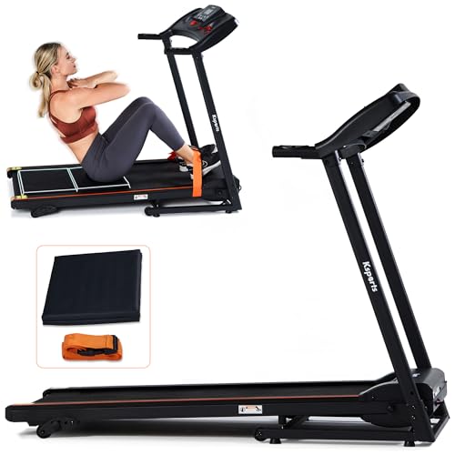 Electric Folding Incline Treadmill with Bluetooth Smart APP U11407