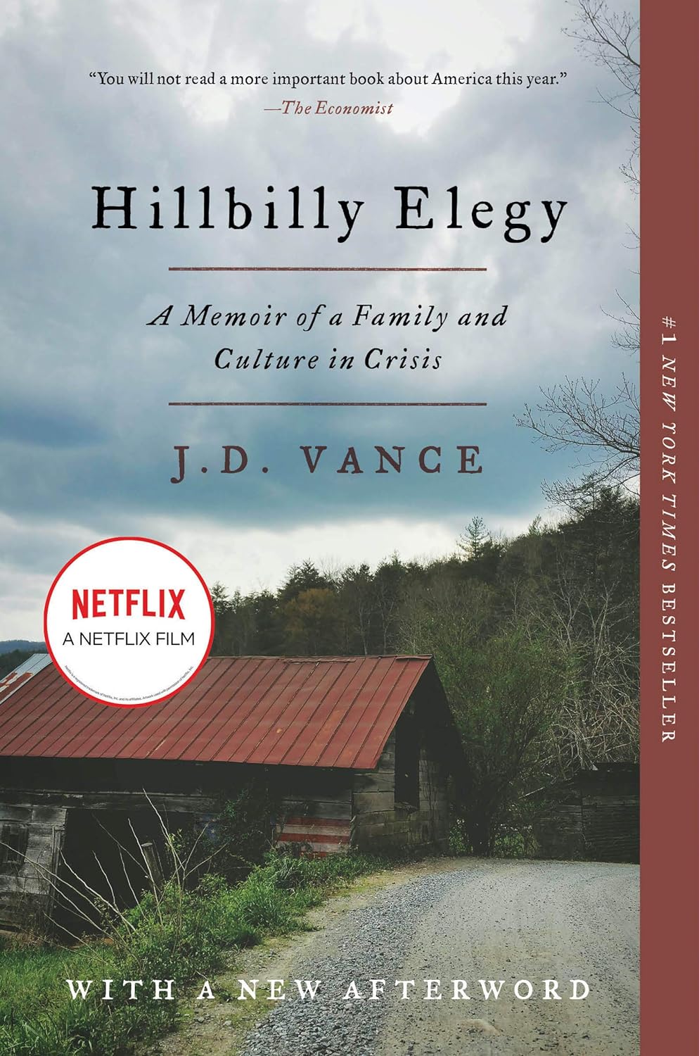 Hillbilly Elegy: A Memoir of a Family and Culture in Crisis U79308