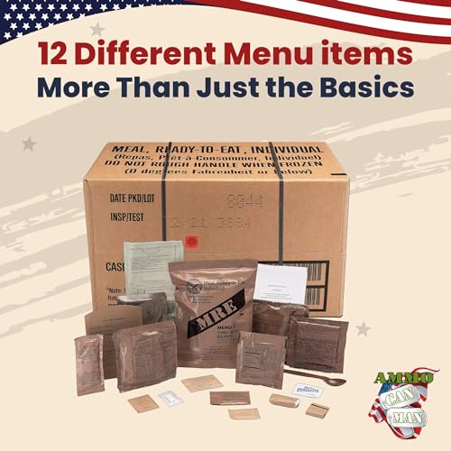 12 ct MRE Meals Ready to Eat U36270