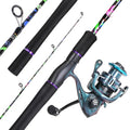 IM7 Graphite Baitcasting Spinning Fishing Rod and Reel Combo D559