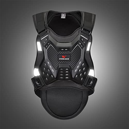 Reflective Motorbike Chest Spine Protector Vest E267